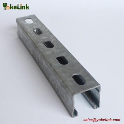 China Surprecision Metal Strut Channel With Slotted Back 304 Stainless Steel U Channel Framing Steel Channels for sale