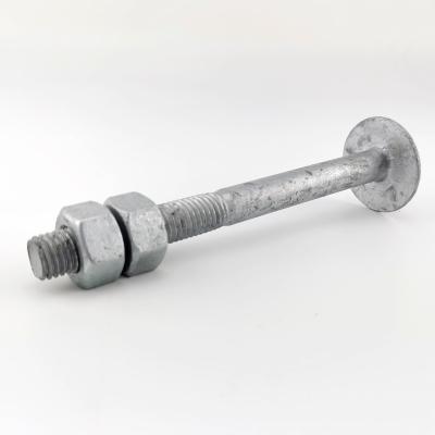 China ASTM A394 Type 0 Hot Dip Galvanized Step Bolt 3/4