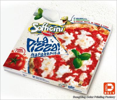 China Recycle Plain Pizza Packaging Boxes , Glossy Lamination Corrugated 12 Inch Pizza Boxes for sale