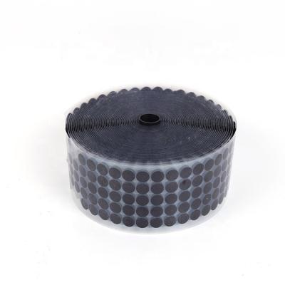 China Huizhou viable Jianxin Tape Wholesale Dashing Cutting Dots Hook And Loop in sticky round for sale