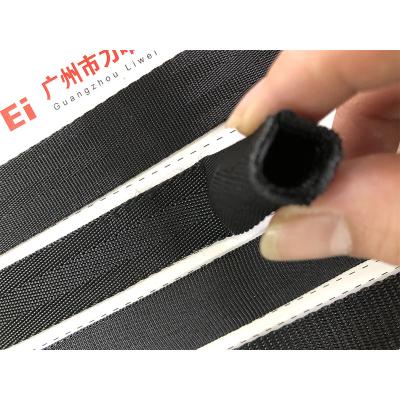 China Elastic Web Band Durable 1 Inch Reflective Tubular Nylon Webbing For Bag Belt Reycled Polyester 25mm Nylon Tubular Hollow Webbing for sale