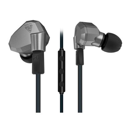 China Noise Canceling Headphones KZ ZS5 Hybrid Technology Driver In Ear Monitor Noise Canceling HiFi Music Earbuds Earphone Wired Headphones With Microphone for sale