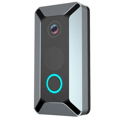 China Modern Eken Authorized Doorbell Chime Battery Night Vision Smart Wireless CCTV Camere Wifi Visual Doorbell for sale