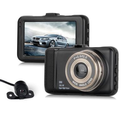 China 2020 New Car Full HD 1080P Dual Black Box T659 Car DVR Lens Metal Car Dash Camera T659 for sale