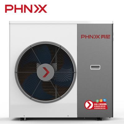 China Cheap Hotel PHNIX R410A DC Inverter Air To Water Monoblock Heat Pump For House Heating for sale