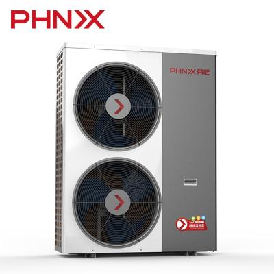 China Hotel EVI Air / Water HVAC EVI Dc Inverter Heat Pump For House Space Heating Hot Water for sale