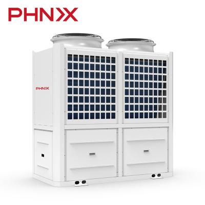 China Hotel PHNIX -20c-90c 30kW Bomba de Calor High Temperature CO2 Air Source Heat Pump Water Heater for sale