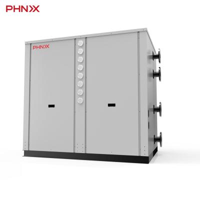 China PHNIX 4.3COP hotels best quality water source hot water heat pump high temperature heater for sale