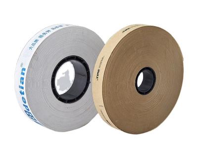 China Machine Wrapping Printed Kraft Paper Tapes With Multi Color Option High Quality Strapping Tapes Wrapping for sale