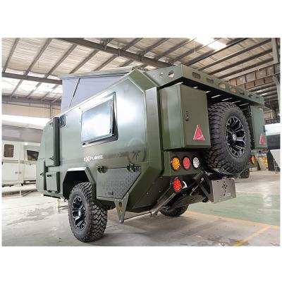 China All-Terrain Camping Caravan NJSTAR RV Abenteuer Off-Road Anhänger zu verkaufen