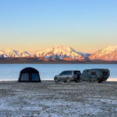 Chine Trailer en aluminium NJSTAR Explorer sur terre émerge hors réseau Trailer de camping à vendre