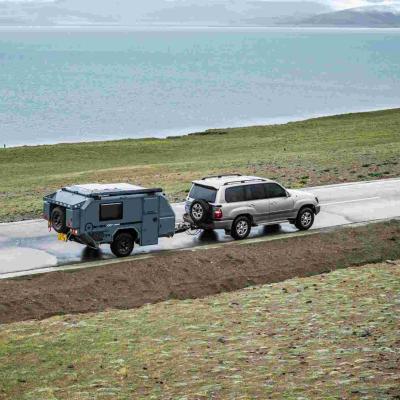 China Anpassen Hybrid-Wohnwagen Anhänger Explorationsanhänger NJSTAR Familie Hybrid-Wohnwagen zu verkaufen