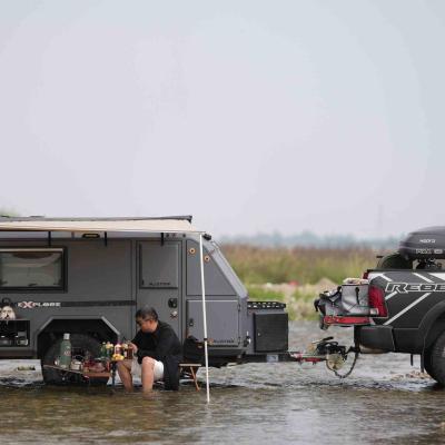 China Popup Hard Floor Off Road Camper Trailer NJSTAR EXPLORER Hard Floor Camper Te koop