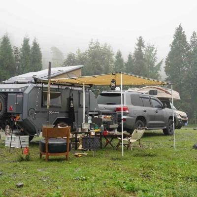 China Outdoor Escapade Land Camper NJSTAR Off Road Wohnwagen mit Schlafanhänger zu verkaufen