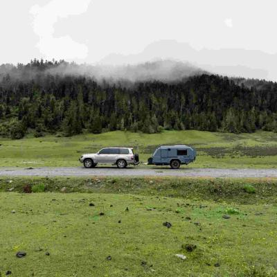 Cina NJSTAR EXPLORER Avventura trailer personalizzare off-road off-grid caravane in vendita