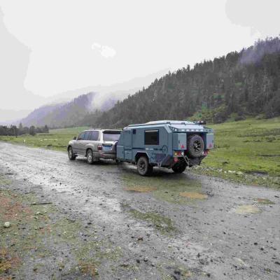 China Heavy Off Road Njstar Explore Trailer Aventura Exploración Cruzar Caravana por tierra en venta