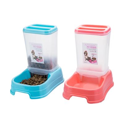 China 2021 New Pet Bowls Dog Feeders Smart Pet Products Large Automatic Dog Cat Water Dispenser Storage For Wholesale for sale