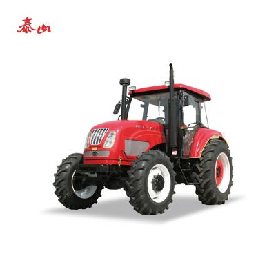 China Cultivate professional manufacture small farm creeper offset 120hp with cabin mini farm tractor for sale