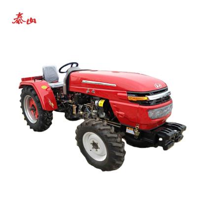 China Agricultural Mini Farms Taishan Wheel Garden Tractors Greenhouse 40hp Tractor for sale