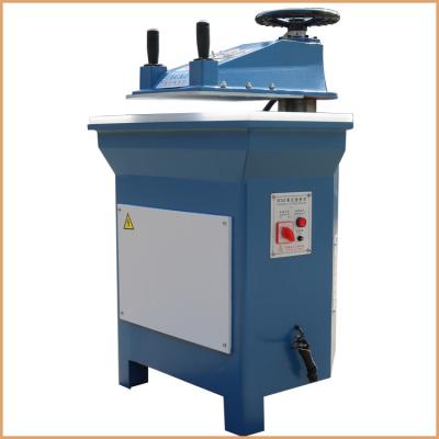 China High efficiency 12 t small single rubber swing beam cutting press for sale