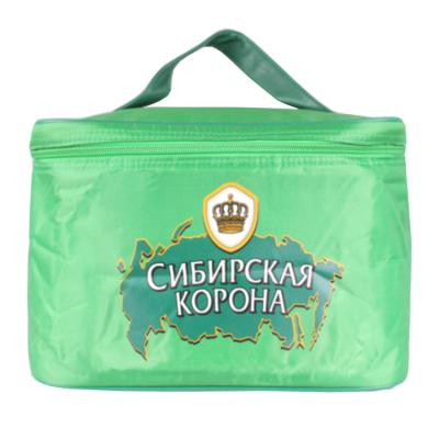 China Custom Waterproof Nylon Thermal Portable Wine Cooler Carrier Bag Lunch Cooler Bag for sale