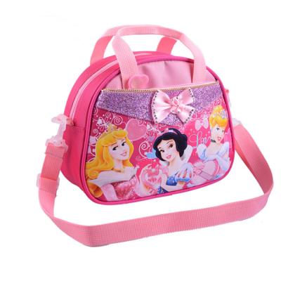 China Fashion Polyester Cartoon Printed Kids Sling Messenger Bag Children Tote Bag for sale