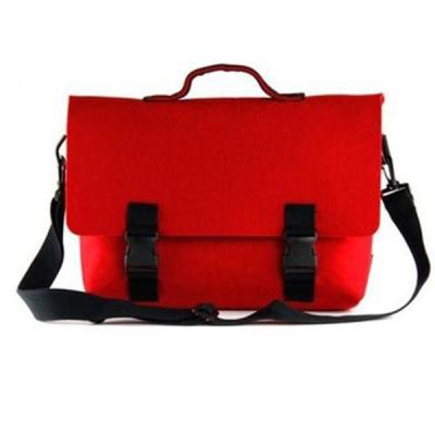 China New Style Fashion Custom Design Cheap Felt Shoulder Laptop Bag Women Felt Sling Bag for sale