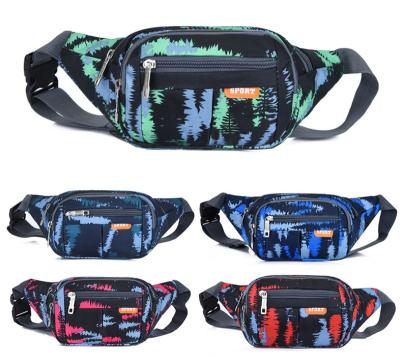 China Outdoor Travel Bum Bag Custom Logo Water Proof Polyester Waterproof Size Adjustable Running Recycling Bag for sale