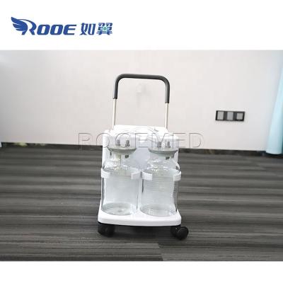 China YX932D Plastic High Vacuum Hospital Movable Cart Suction Unit Medical Electrical Apparatus for sale