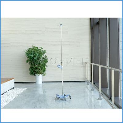 China Contemporary Clinic BIV03 Hospital Furniture Medical Bed Parts Folding Iv Drip Racks for sale