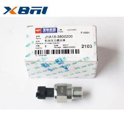 China Oil Pressure Sensor For Yuchai Engine Trailer Parts Sinotruk HOWO Engine Oil Sensor J1A15-3800200 Standard for sale