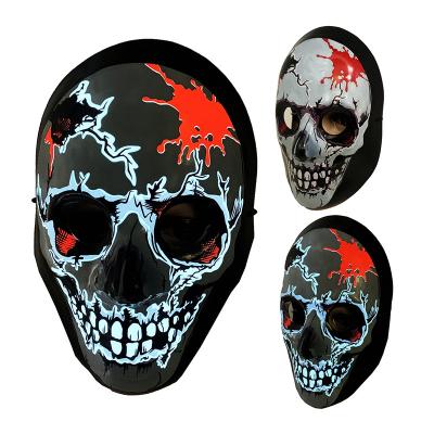 China Cool 2022 Popular Glowing Halloween 3D Led Mask Jason Venom Mask Led Halloween Party Mask Wholesale for sale