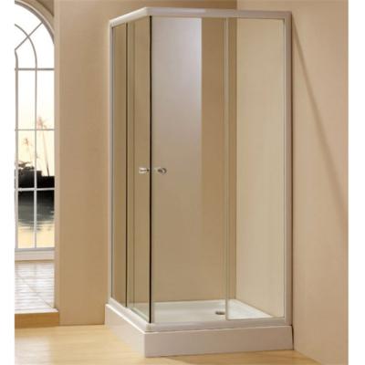 China With Frame China Products Bathroom Mini Enclosure Tempered Sliding Shower Aluminum Door zu verkaufen