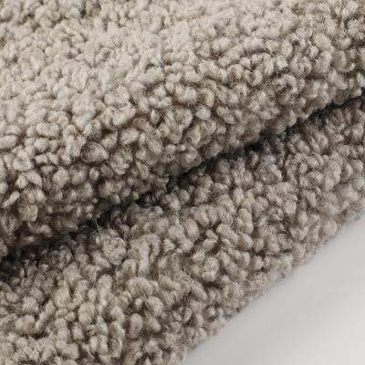 China Factory direct wholesale warm soft knitted soft polyester plush fabric for sale