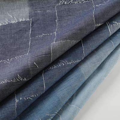 China Supplier Street Quality Premium Quality Tear-Resistant Color Cotton Denim Stitching Tear-Resistant Fabric For Jeans for sale