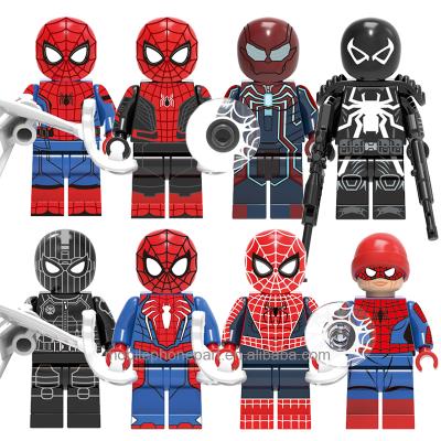 China Popular Security Spiders Venom Action Man Super Heroes Mini Character Building Block Bricks Figure Toy X0280 for sale