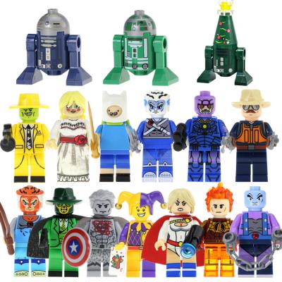 China Joke Tigro Sandman Mini Building Block Figures Toys KF6027 KF8020 Star R2d2 Luke Wars Security for sale