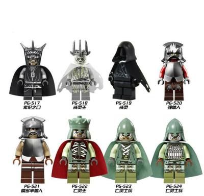 China Safety Lord Of The King Mordor Orc Uruk Building Block Of Appearance Figure Toys Model For Children PG8036 for sale