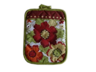 China Flat Weave Potholder Cotton Potholder Printed Potholder for sale