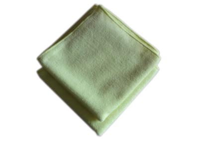 China Microfiber Cleaning Towel Light Yellow for sale