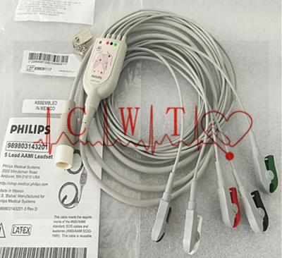 China 12 Führungs-Clip-Komponenten Pin 5 Ecg-Maschine 989803143201 zu verkaufen