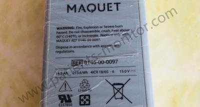 Κίνα Μπαταρία 0146-00-0097 Maquet Cardiosave ιατρικά μέρη συσκευών νοσοκομείων προς πώληση