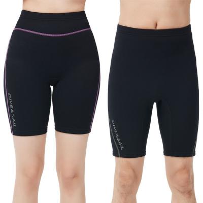 China 2021 New Customized Anti-UV Mid Rise UPF 50+ 1.5mm Neoprene Wetsuit Shorts Pants Diving Pants For Sandy Beach Swimming Yoga Surfing for sale