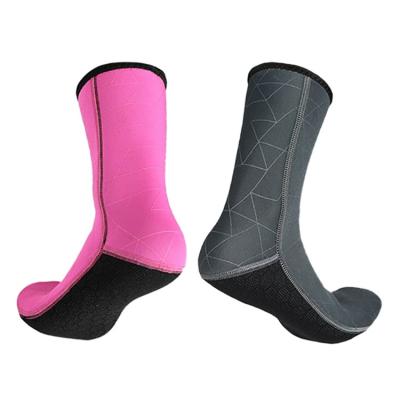 China 3mm Anti-UV Neoprene Anti-slip Wear Resistant Snorkeling Surfing Diving Socks for sale