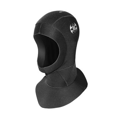 China 3mm Neoprene Hood Warm Full Face Wetsuit Unisex Diving Mask Cap Diving Helmets With Flow Vent SS1131 for sale