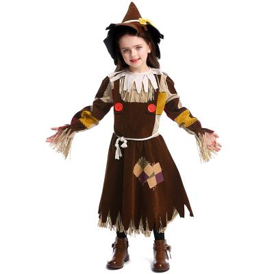 China Dresses Dress Up Wizard of Oz Scarecrow Costume Dress Up Drama Costume Game Costume Witch for sale