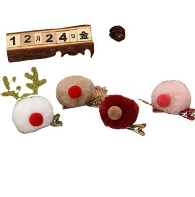 China Hair GL-80 Christmas Headdress Antler Hairpin Kid Deer Decoration Accessory for sale