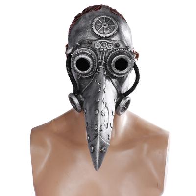 China New Latex Products For Halloween Steampunk Plague Doctor Beak Mask Dress Up Doctor Beak Mask Wholesale for sale