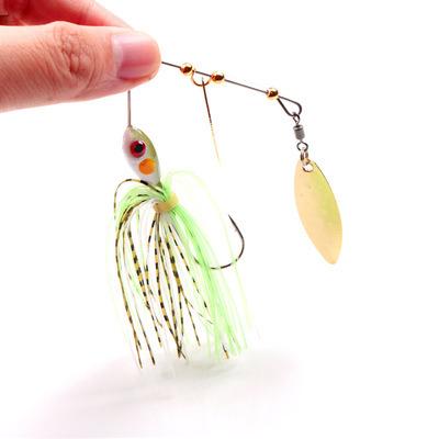 China High Quality Silicone Material Wholesale PVC Big Eye Rubber Skirt Spinning Bait Bait for sale