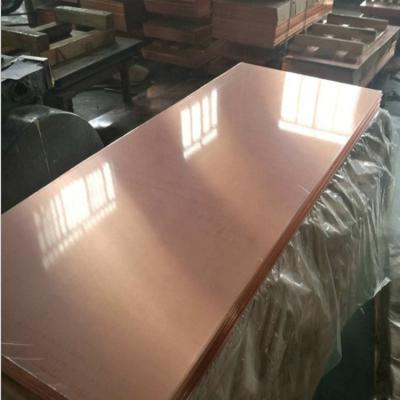 China Manufactured copper sheet from military plate factory for sale